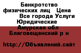 Банкротство физических лиц › Цена ­ 1 000 - Все города Услуги » Юридические   . Амурская обл.,Благовещенский р-н